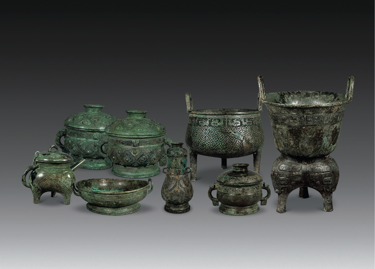 西周 㺇氏青铜器群 中国国家博物馆藏