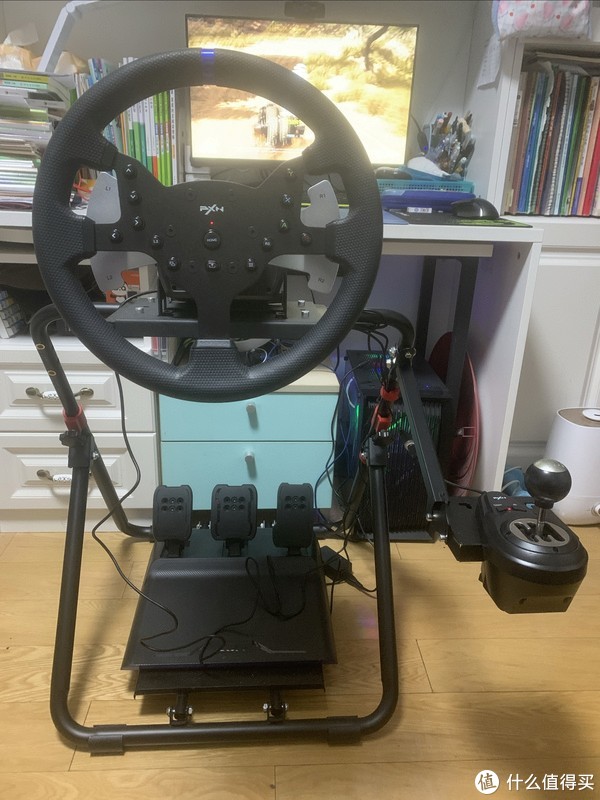 赛车游戏方向盘的优秀拍档莱仕达a9支架