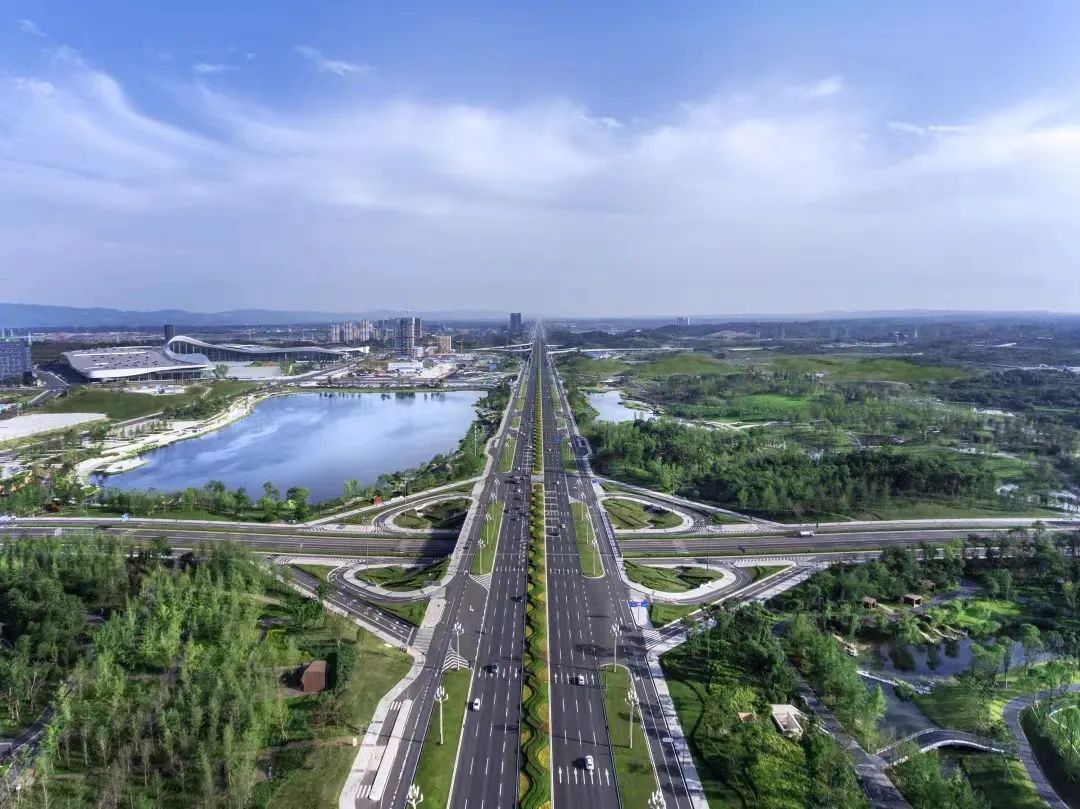 天府大道 图源·成都天投