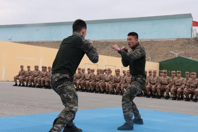 直击2024春季武警新兵训练现场_新浪财经_新浪网