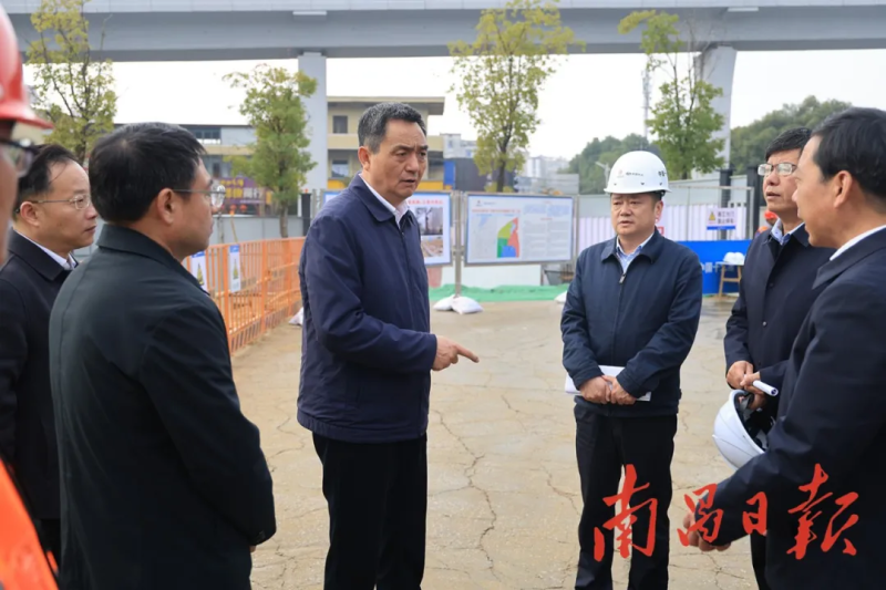 南昌市委书记李红军污水系统整治工程是百年大计欢迎大家监督