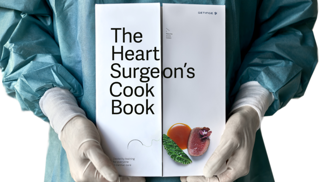 《心脏外科医师的食谱》（The Heart Surgeon’s Cookbook）。图源/getinge