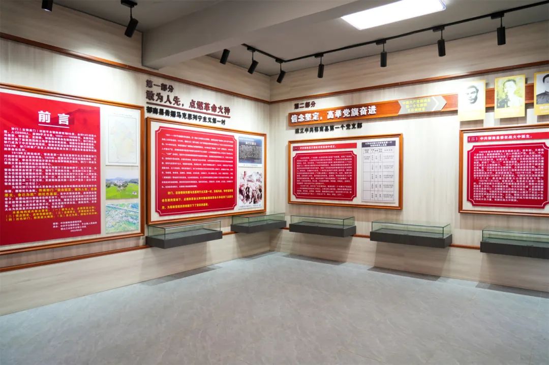 妙门村大胜宫红色教育基地内景,建成至今已吸引省内多家政企事业单位