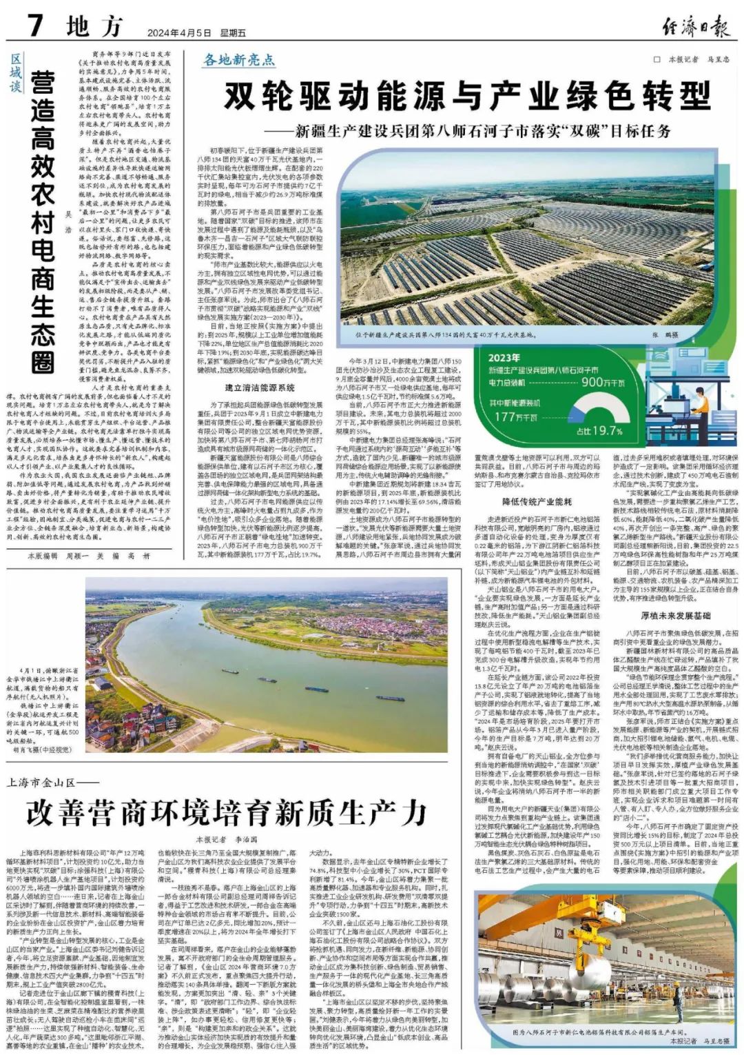 兵团第八师石河子市落实"双碳"目标任务|石河子市_新浪财经_新浪网