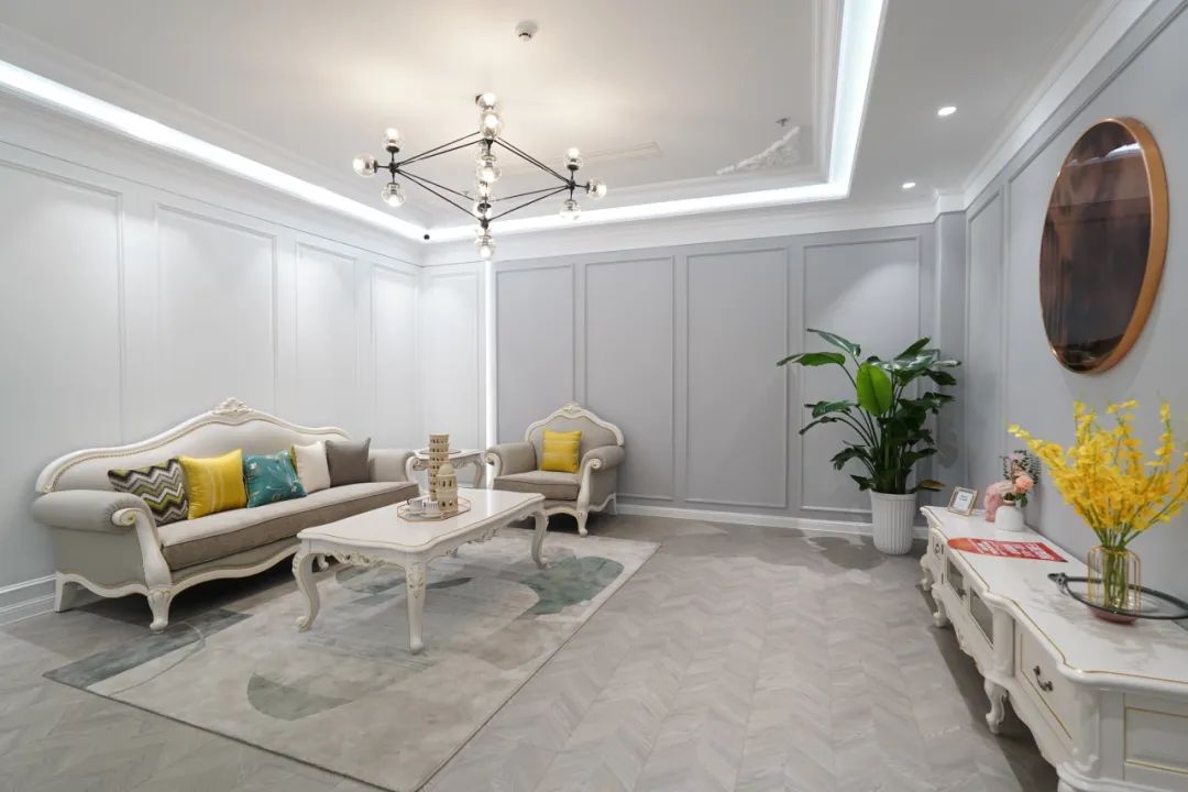 吊顶设计得好玩转客厅氛围感