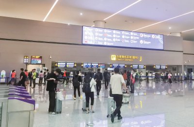     2023年，天府机场旅客吞吐量已经达到4478.6万人次。    本报资料室/图
