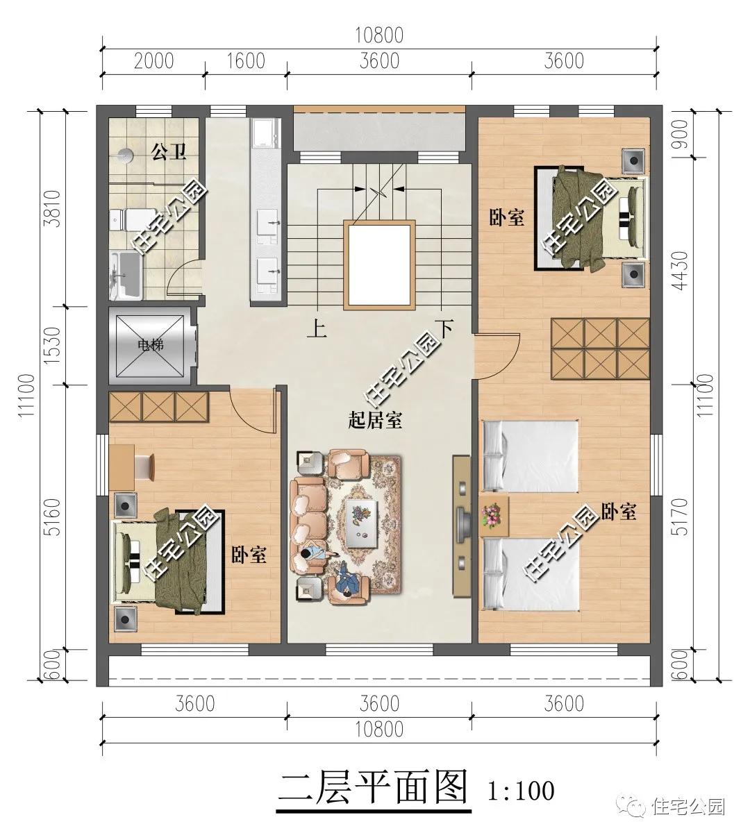 10套带电梯的农村别墅,福建,广东,浙江建房首选,上下楼再也不累了