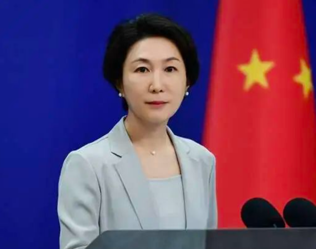 外交部发言人毛宁.图片来自外交部
