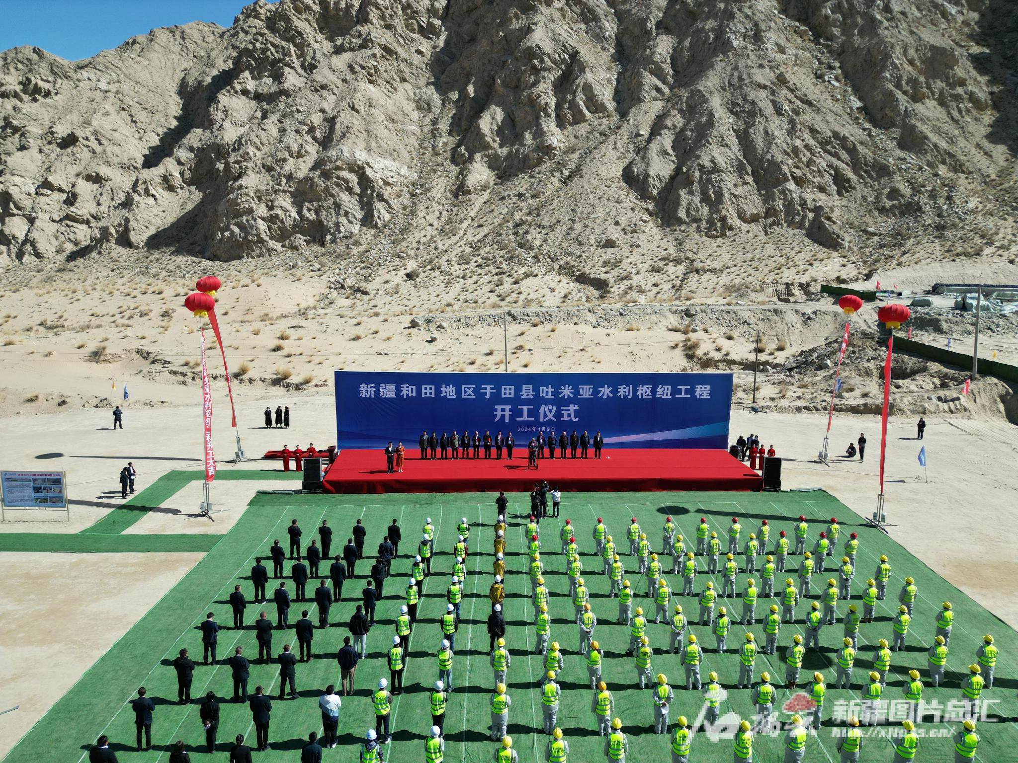 于田县吐米亚水利枢纽工程开工建设|米亚_新浪财经_新浪网