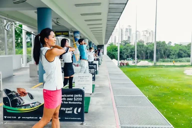 高尔夫练习场，图源：Marina Bay Golf Course官网