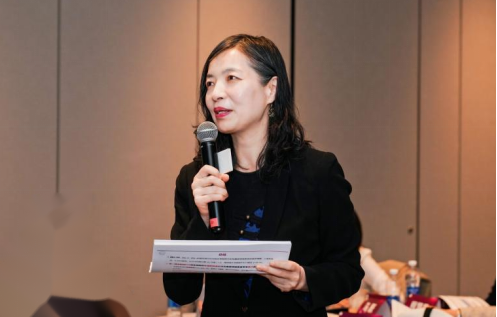 图6张旻教授代表发言