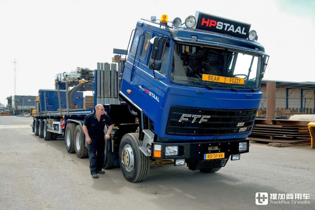 欧洲卡车的沧海遗珠荷兰ftf卡车听说过吗带你见证ftf四轴牵引车的新生