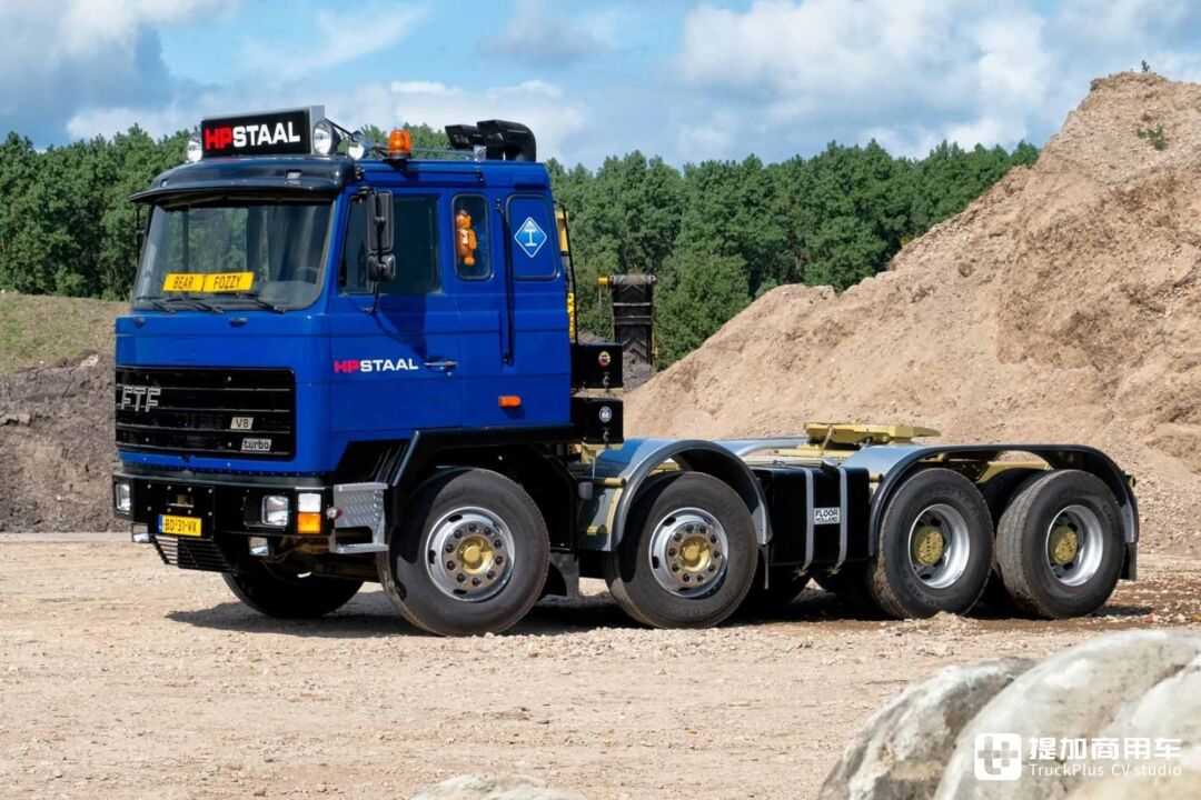 欧洲卡车的沧海遗珠荷兰ftf卡车听说过吗带你见证ftf四轴牵引车的新生