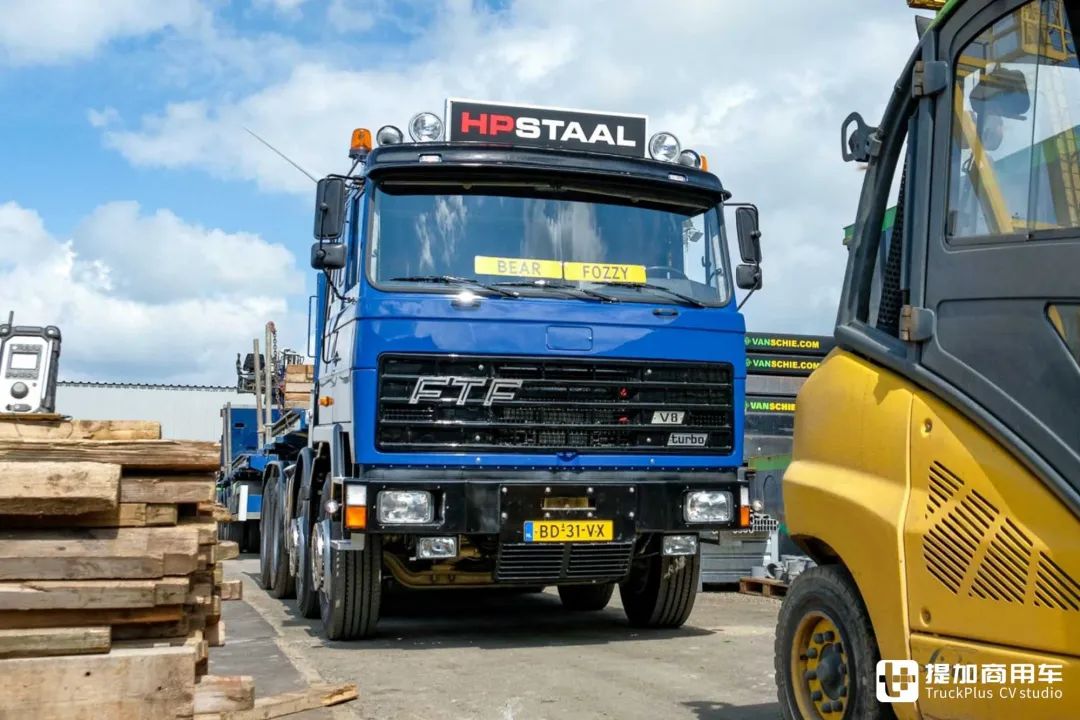 欧洲卡车的沧海遗珠荷兰ftf卡车听说过吗带你见证ftf四轴牵引车的新生