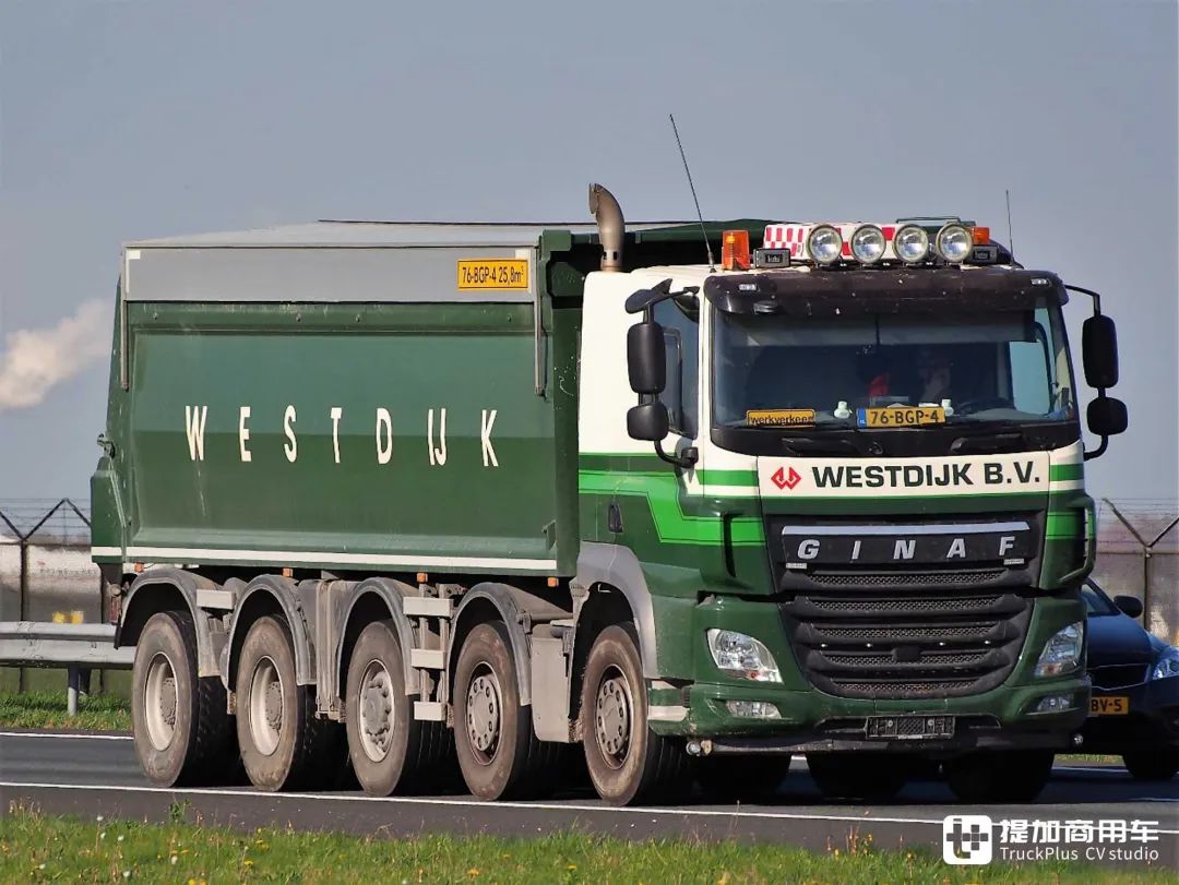 欧洲卡车的沧海遗珠荷兰ftf卡车听说过吗带你见证ftf四轴牵引车的新生