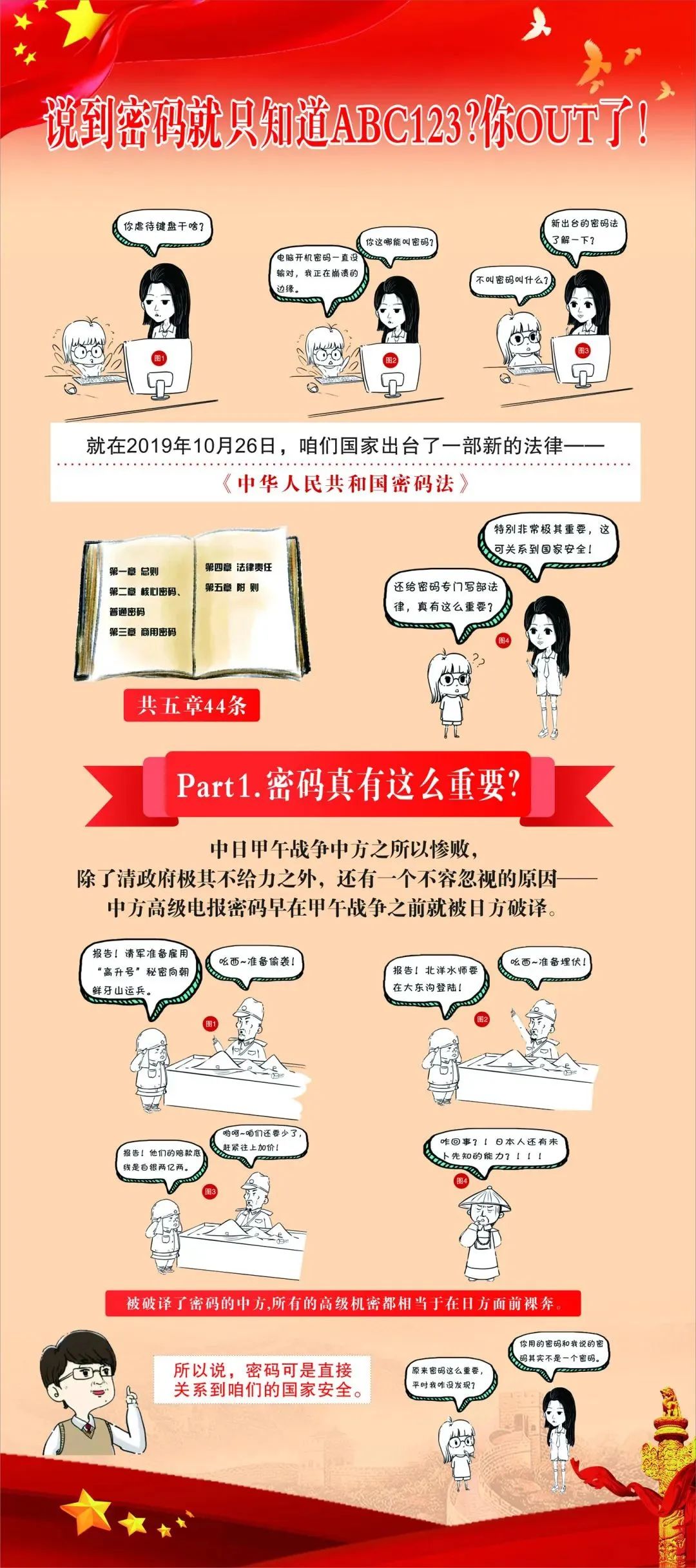 《一图读懂密码法》宣传册