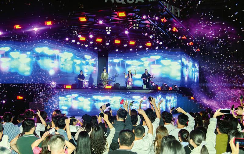 &nbsp;&nbsp;&nbsp;&nbsp;▲"爱在南宁"脱单音乐会第三场活动在民生