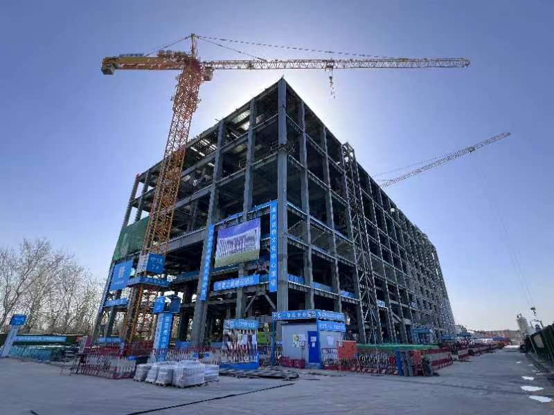 北京南中轴地区首个开工的国家级重大文化设施主体结构全面封顶|北京