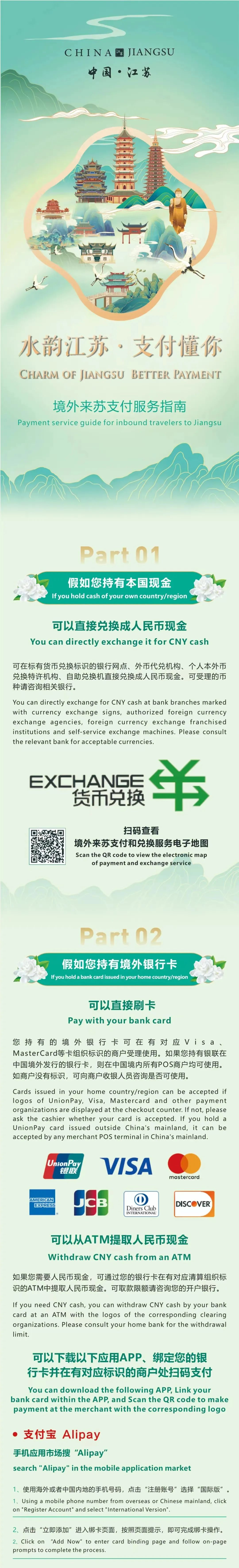 打造多层次多元化支付服务体系, 江苏支付"不见外"