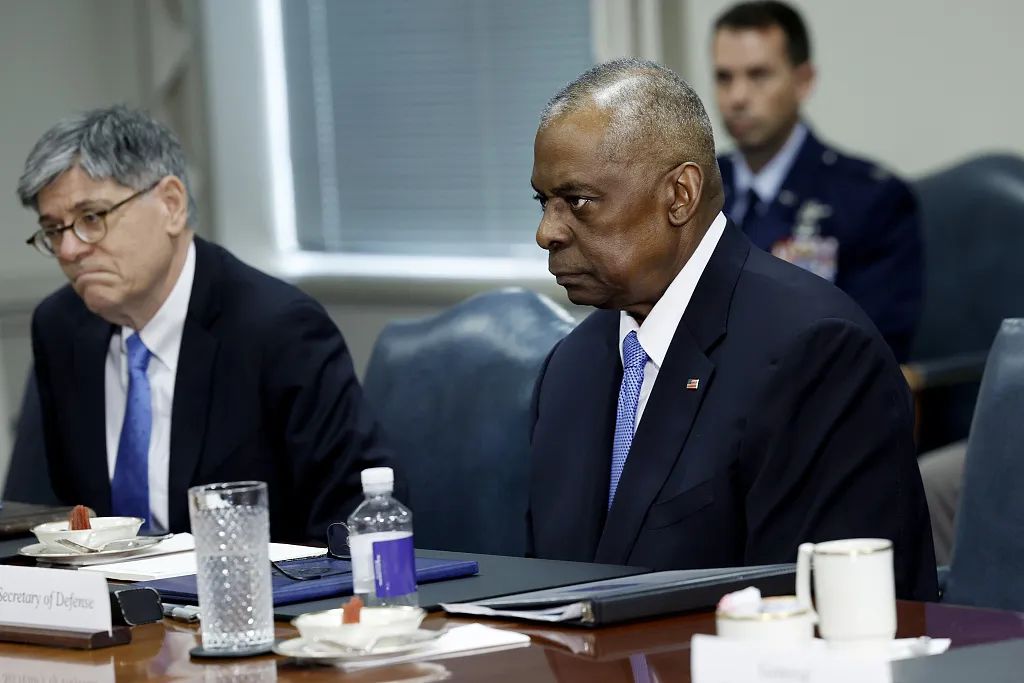 美国国防部长劳埃德·奥斯汀&nbsp;资料图(视觉中国)