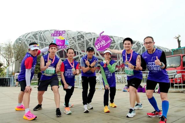 佳沃椰青首度护航北半马天然好椰健康助跑双奥城