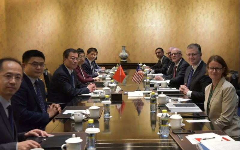 外交部副部长马朝旭会见美国外交官员|外交部_新浪财经_新浪网