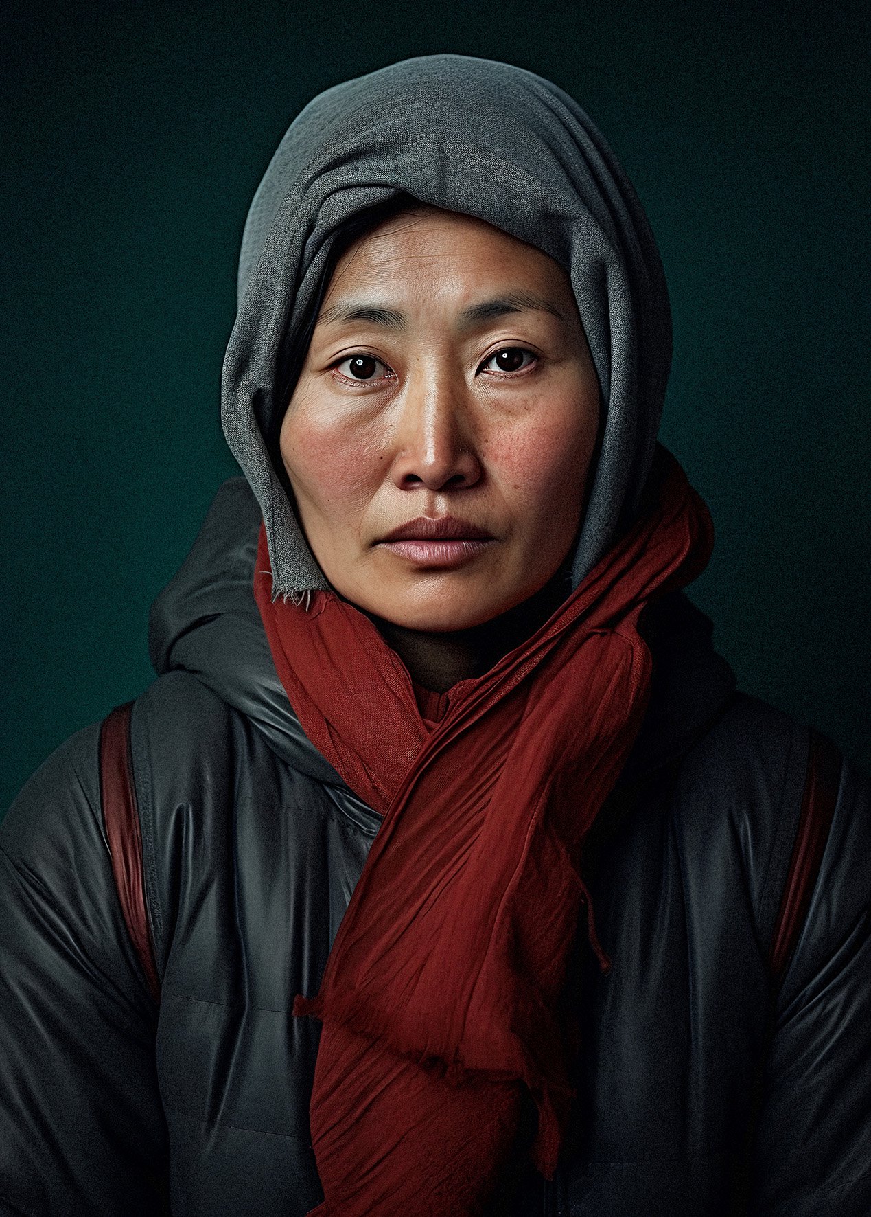 贺肖华作品《失踪者》之一