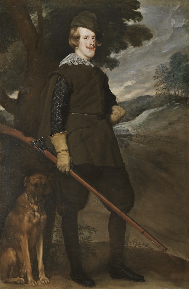 迭戈·委拉斯开兹，《穿猎装的费利佩四世》，约1632—1634年，布面油画，普拉多国家博物馆馆藏