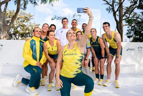 2024年3月公布的巴黎奥运会澳大利亚代表团运动队服款式（图片来源于澳大利亚奥林匹克委员会官网）