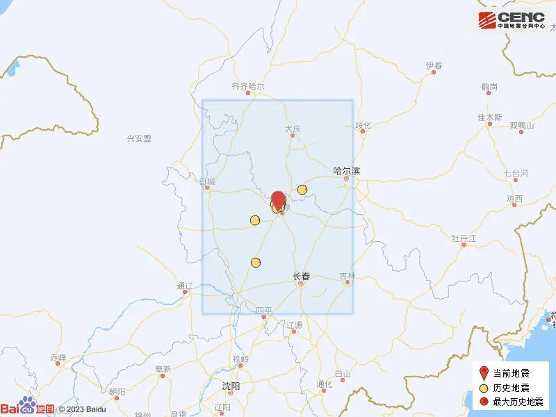 来源：中国地震台网