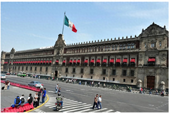 墨西哥首都墨西哥城国家宫 资料图 图自外媒