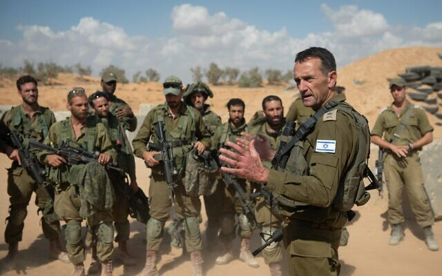 以色列军方人员，资料图，图源：《以色列时报》