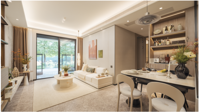 朗拾花语三期建面约92平,近6米大横厅户型首发!