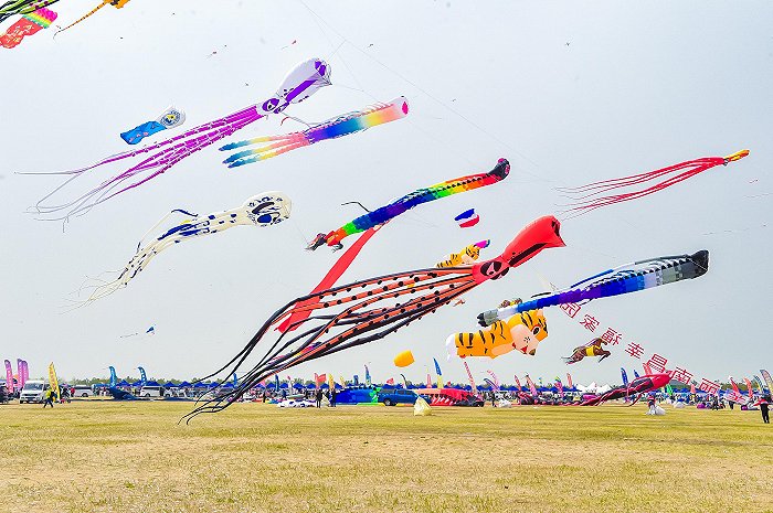 创意纷呈,焕新节日内涵风筝是潍坊的城市名片,风筝文化是潍坊的底色和