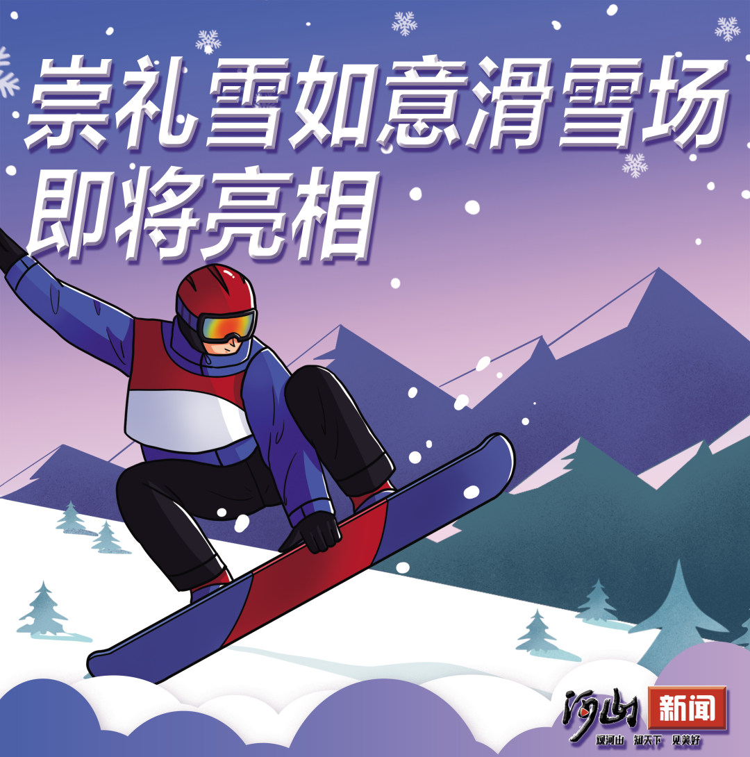 张家口将新增一家滑雪场!高山雪道32条!效果图曝光!