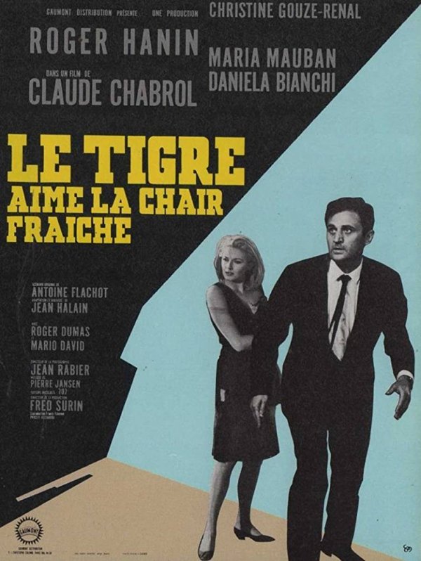电影《老虎爱吃鲜肉》（1964）海报