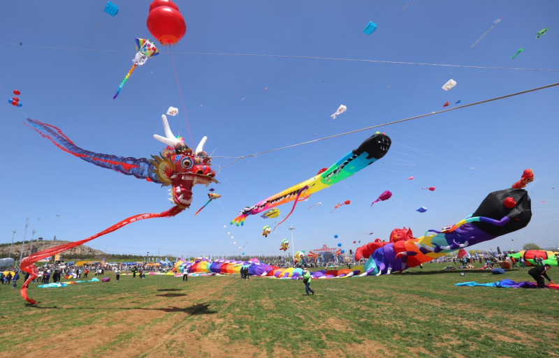 第41届潍坊国际风筝会启幕