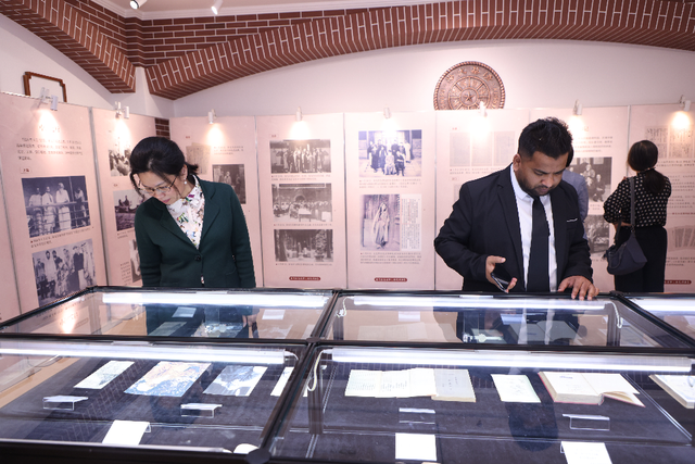 纪念泰戈尔访问清华100周年专题展览暨系列活动开幕