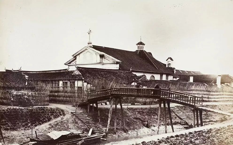 1870年前后的徐家汇天主堂
