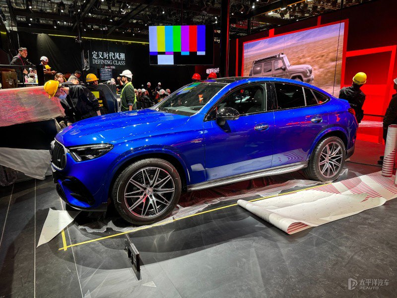 2024北京车展探馆:奔驰amg glc 43 coupe
