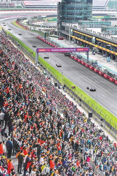 F1中国大奖赛现场。赛事主办方供图
