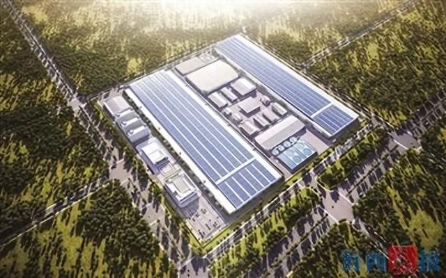 江苏南通琏升 12GW 异质结电池项目效果图