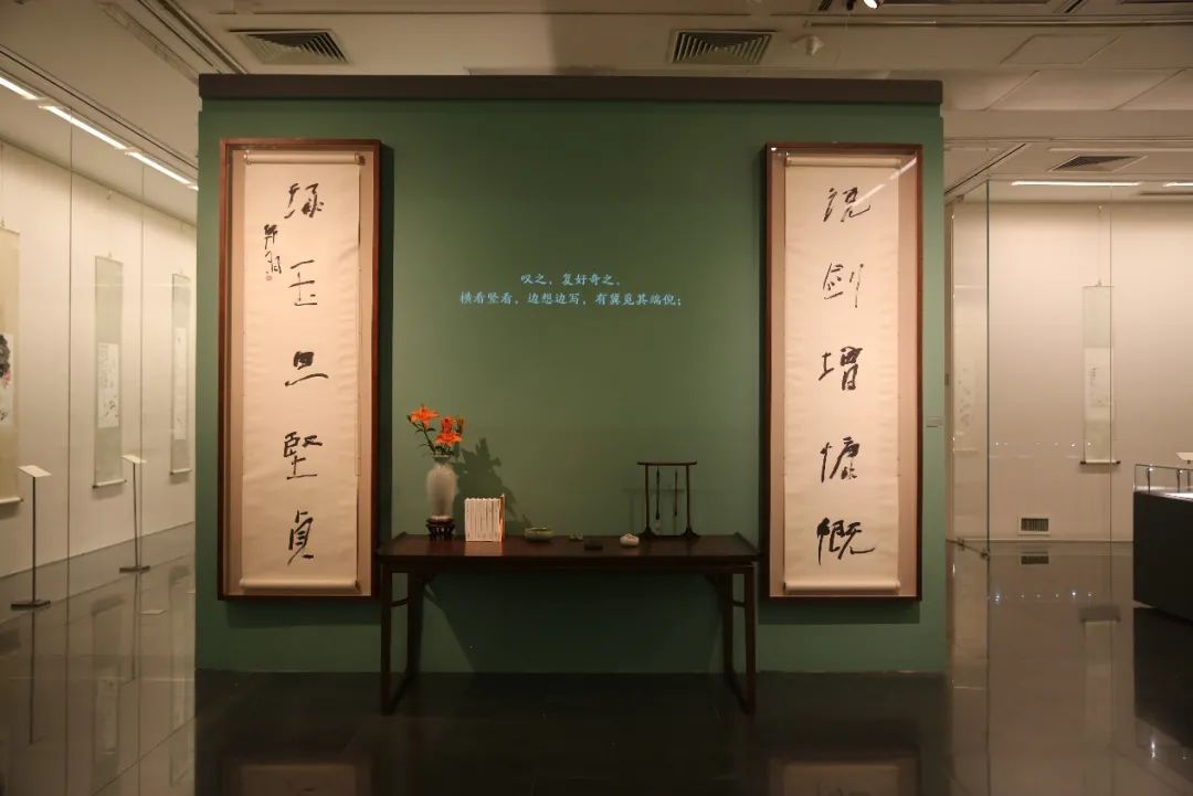 北京画院“会心不远——韩羽读齐白石”展览现场