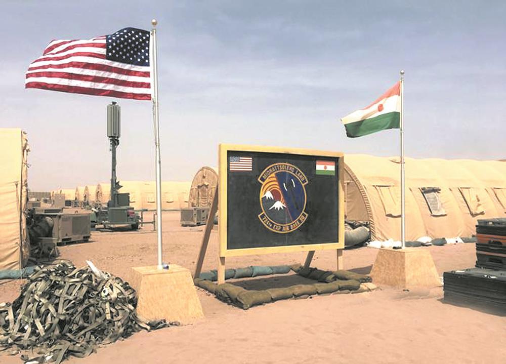 美军驻扎在尼日尔阿加德兹空军基地