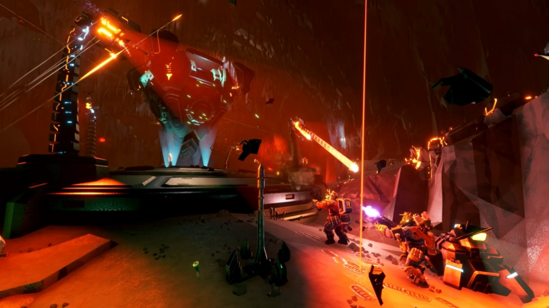 《深岩银河》的游戏场景基本都是洞穴