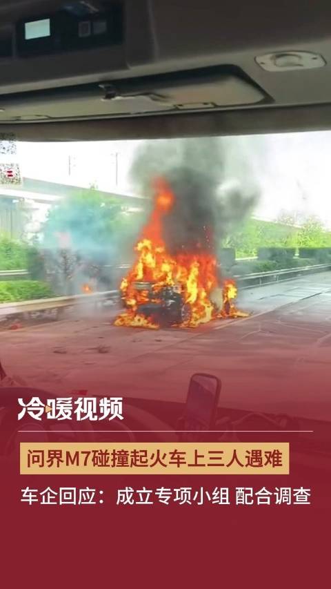问界回应M7起火致3人遇难:已成立专项小组,正配合调查|起火|人遇难_新浪新闻