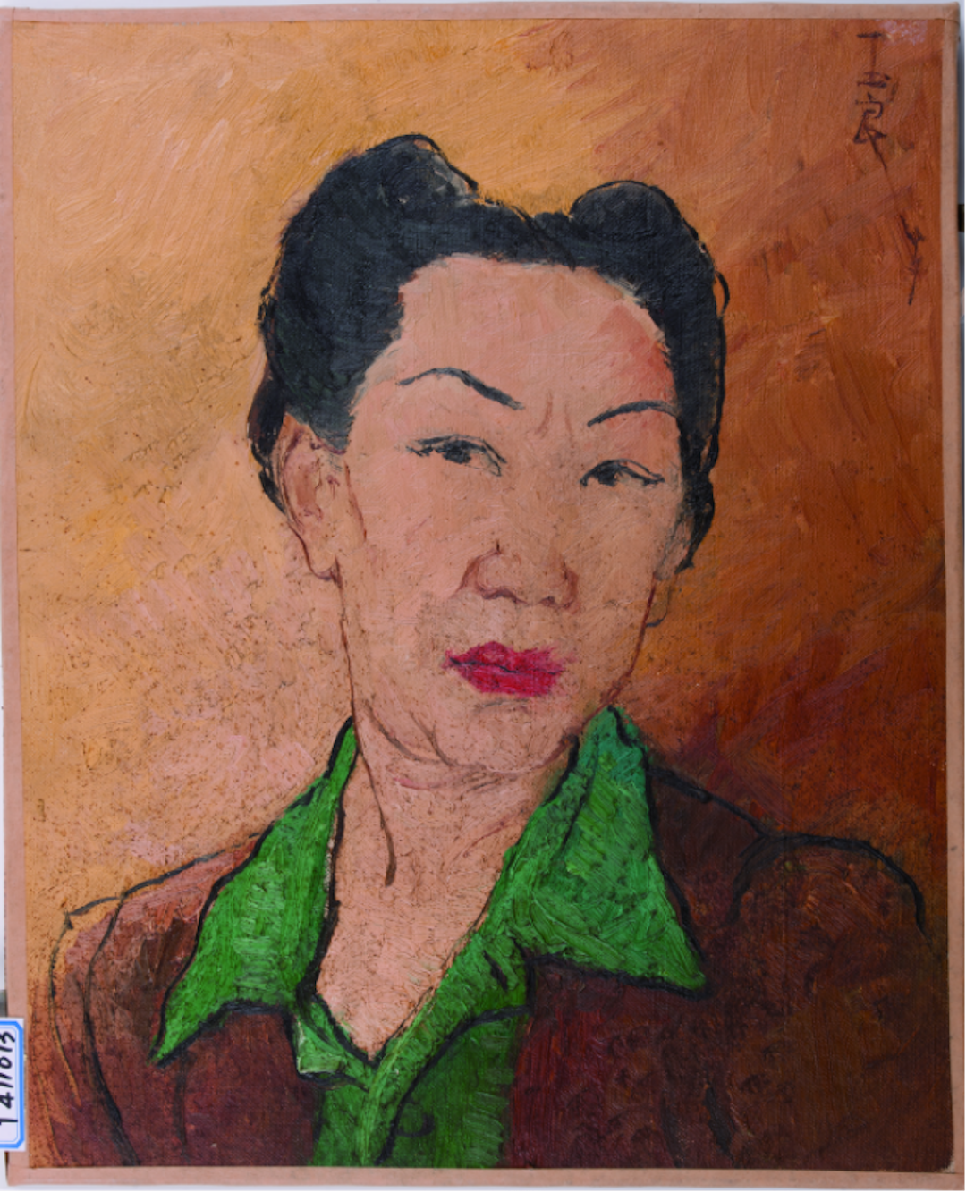 1949年 潘玉良 自画像 安徽博物院藏