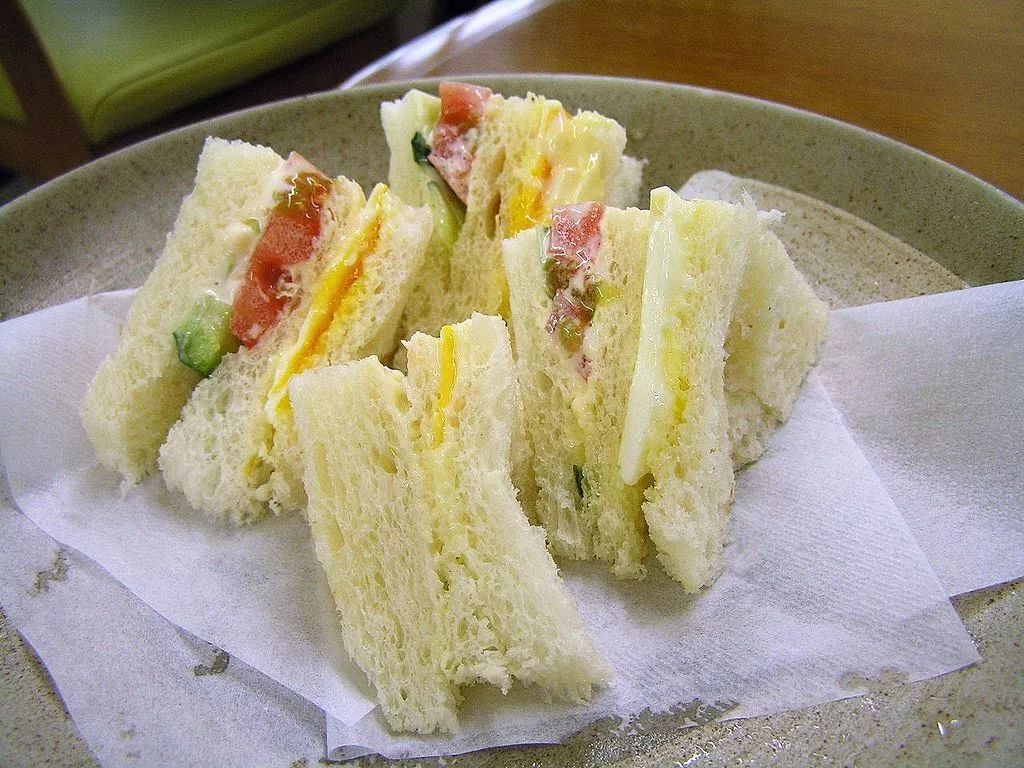 最传统的英式三明治。（图/wiki）