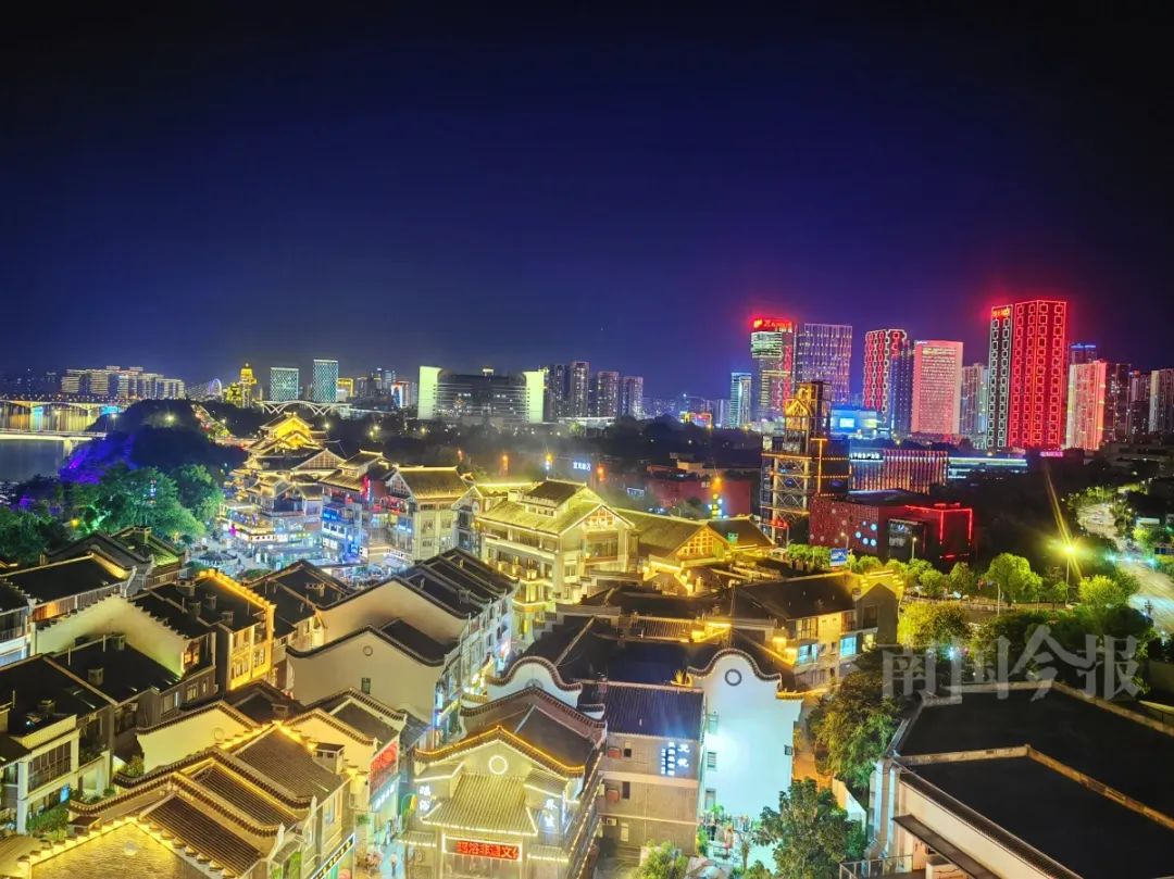 柳州夜景。图源：南国今报