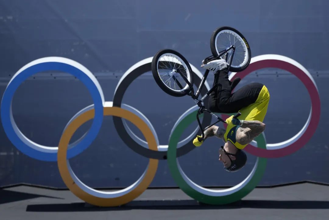 2020东京奥运会男子自由式小轮车公园决赛：澳大利亚选手马丁·洛根夺金